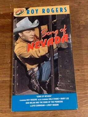 Song of Nevada VHS Tape Vintage Western Classic Rare Collectible Film